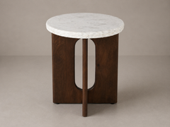 Aurora Marble Top Side Table