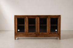 Everwood Glass Display Sideboard