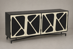 Modern Geometric Sideboard Cabinet