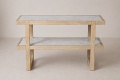 Linden Marble Console Table