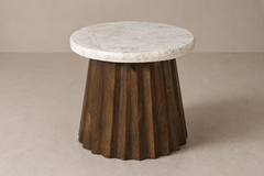 Harbor Marble Accent Table